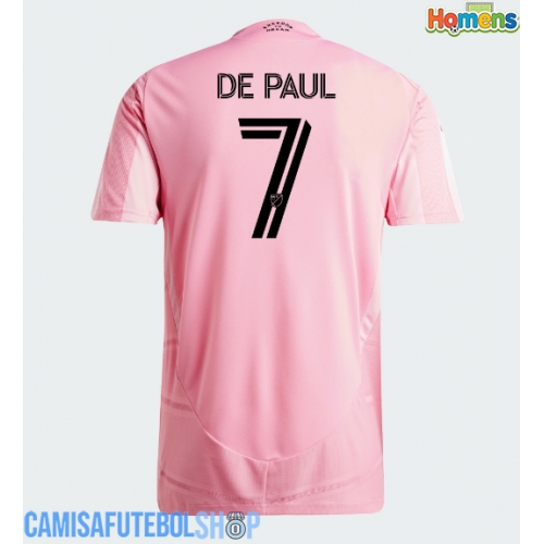 Camisa de time de futebol Inter Miami Rodrigo De Paul #7 Replicas 1º Equipamento 2026-27 Manga Curta